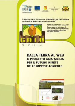 Pubblicazione - Progetto GAIA