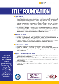 ITIL&reg; FOUNDATION