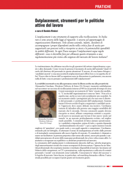 Outplacement, strumenti per le politiche attive del lavoro