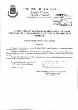 COMUNE DI FORENZA