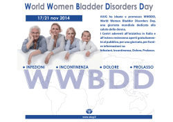 World Women Bladder Disorders Day
