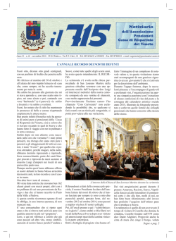 715 pensionati novembre.indd - Associazione Pensionati CRVeneto