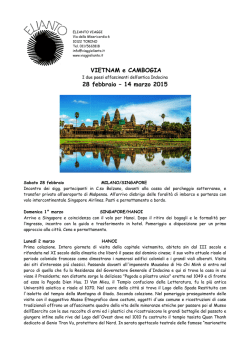 Tour Vietnam e Cambogia