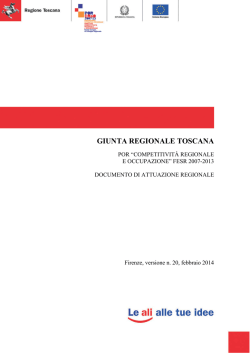 Dar XX versione - Regione Toscana