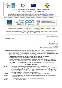Istituto Professionale di Stato per i Servizi Alberghieri con Convitto