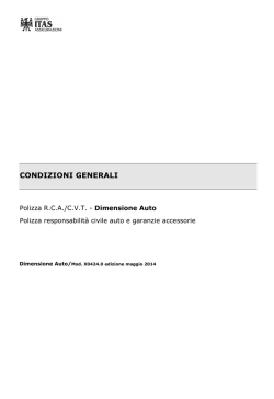Condizioni generali di polizza