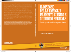 il disegno della famiglia in ambito clinico e giuridico peritale