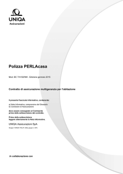 PERLAcasa Rel 2 - Fascicolo Informativo_1_2015