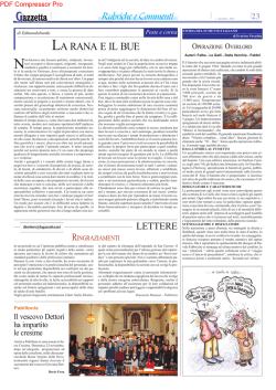 LA RANA E IL BUE - Medio Campidano