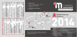 Notdienstkalender - St. Michael Apotheke