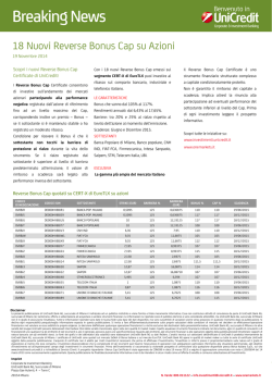 Caratteristiche Prodotti