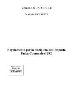 IUC - Comune di Capodrise