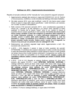 Bulthaup &ldquo;b3&rdquo; &ndash; Aggiornamento documentazione