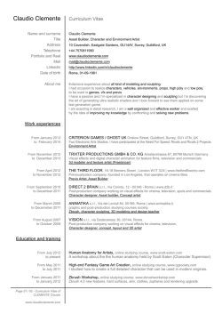 Download curriculum vitae in pdf