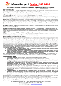 Pubblicazione ADO iscrizione SAF 15-16enni 2014