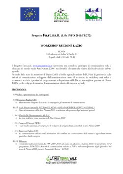 Programma - La mia terra vale