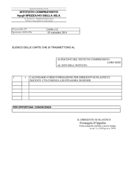 corso formazione per dirigenti scolastici e docenti