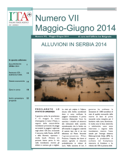 Newsletter Maggio-Giugno 2014