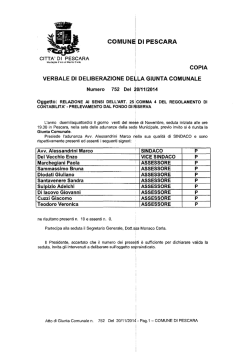 F. - Comune di Pescara