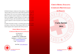 Carta Servizi Stampabile - Comitato Provinciale CRI