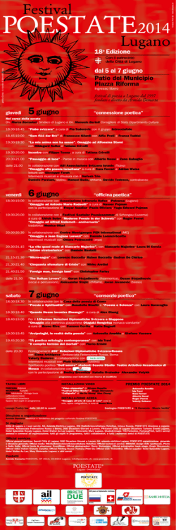 programma - Poestate