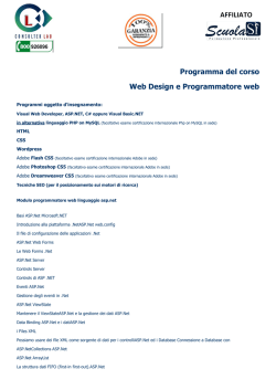 Scarica il programma