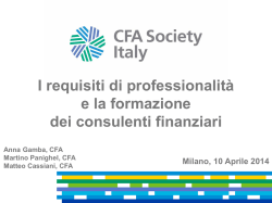 CFA Society Italy