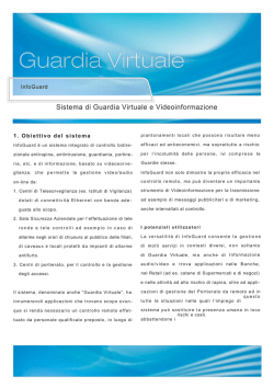Sistema di Guardia Virtuale e Videoinformazione