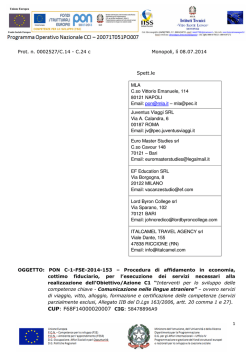 CUP: F68F14000020007 CIG: 58478896A9