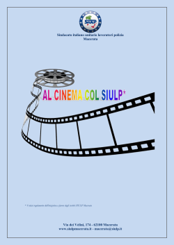 "AL CINEMA COL SIULP"