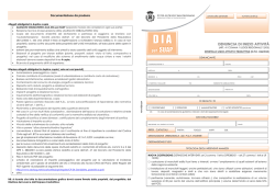 SUAP - Denuncia di inizio attivit&agrave; (DIA)