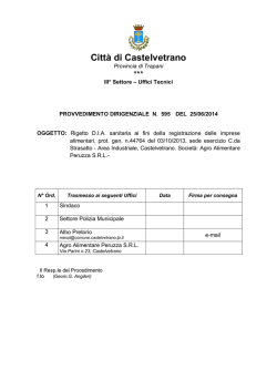 Citt&agrave; di Castelvetrano