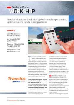 transics - Logistica Management