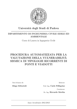 Documento PDF - Universit&agrave; degli Studi di Padova