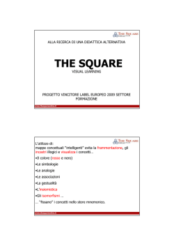 The_square_visual_learning - Fondazione Padre Alberto Mileno