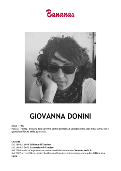 scheda casting e adv