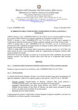 Razpis volitev ital.