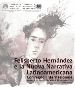 Felisberto Hern&aacute;ndez e la Nuova Narrativa Latinoamericana