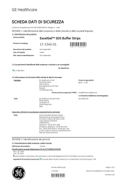 scheda dati di sicurezza 9517134201