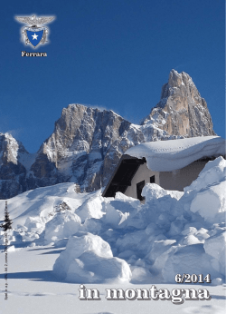 n&deg; 06 2014 - CAI Sezione di Ferrara