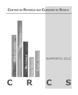 Scarica PDF - Centro di Ricerca sui Consumi di Suolo