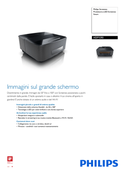 HDP1590/10 Philips Proiettore a LED Screeneo Smart