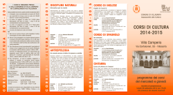 Programma - Pro Loco Villasanta