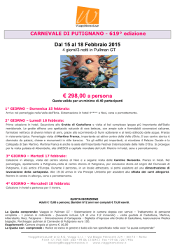 &euro; 298,00 a persona