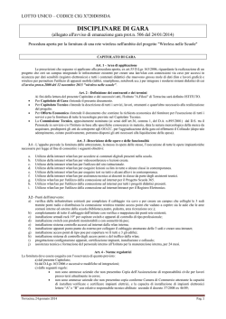 DISCIPLINARE DI GARA - IPS Alessandro Filosi &ndash; Terracina
