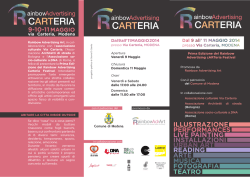 Programma - fotofoglia