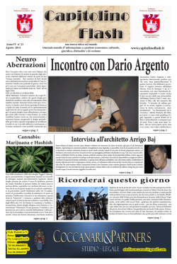 Agosto 2014 - capitolinoflash.it