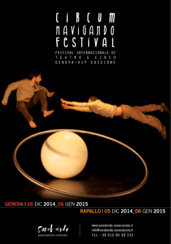 RAPALLO I 05 DIC 2014_06 GEN 2015 GENOVA I 26 DIC 2014_06