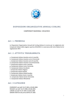 DOA 2014-2015 - Federazione Italiana Sport del Ghiaccio