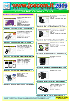 CUSTODIE PORTACD/DVD E ACCESSORI